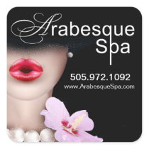 Produit d'arabesque de spa de beauté autocollants