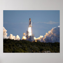 Produkteinführung der Raumfähre Kolumbien (STS-107 Plakate