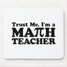 Professeur de maths tapis de souris