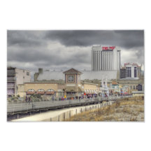 Promenade d'Atlantic City Impressions Photo
