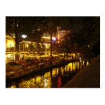 Promenade de rivière de San Antonio Carte Postale