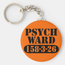 Psych Bezirk Schlüsselanhänger