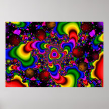 Psychedelische Galaxie Plakatdrucke