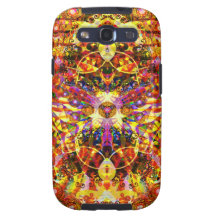 Psychedelischer DMT cooler Kasten der Katzen-Galax Galaxy SIII Schutzhüllen