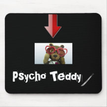 Psychische Teddybär-Mausunterlage Mauspads
