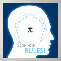 PU - WISSENSCHAFTS-REGELN! - Matheplakat