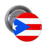 Puerto- Ricoflagge Anstecknadelbuttons