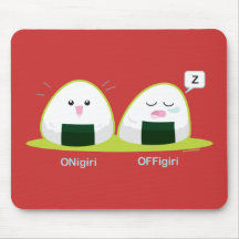 Punny Nigiri Mauspad