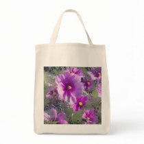 Purpurrote Blumen-Tasche