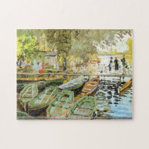 Puzzle de la Grenouillere de bain de Claude Monet 
