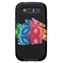 Quadratische Spiralen des Samsung-Galaxie-Kasten-S Galaxy S3 Hüllen