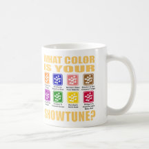 Quelles couleur/tasse de Showtune