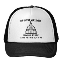 Qui a besoin des alertes du congrès de Halloween Casquette De Camionneur