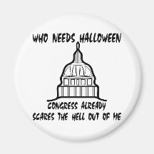 Qui a besoin des alertes du congrès de Halloween Aimants