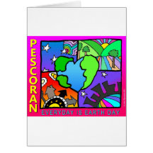Quotidien est le jour de la terre ! carte de vœux