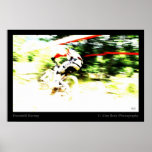 Racer1 incliné affiches