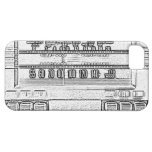 Radio noire et blanche coques iPhone 5 Case-Mate