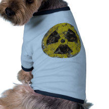 Radioaktives verrostet haustiershirt