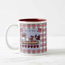 Raggedy Andy u. Annie, Save the Date Becher Kaffee Haferl