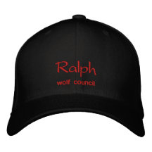 Ralphnamenskappe/-hut Bestickte Baseballkappe