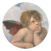 RAPHAEL-Engels-Aufklebers