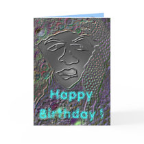 - Rasta Mann - alles Gute zum Geburtstag! Karte