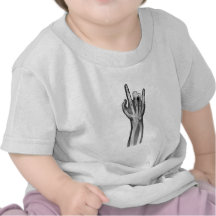 Rayon X noir - bébé T-shirts