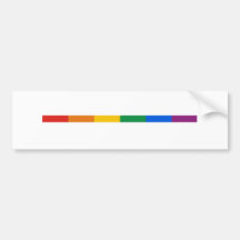 Rayure de gay pride adhésif pour voiture