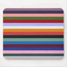 Rayures de Washi Tapis De Souris