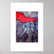 Reaktionen Plakat