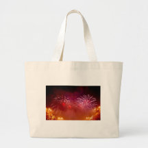 RÉALISME DE DIGITAL DE CÉLÉBRATIONS DE NUIT DE FEU SACS EN TOILE