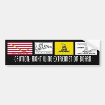 Rechte-Extremist Autosticker