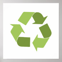 RECYCELN Sie Plakat