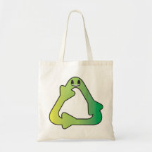 Recyceln Sie Typ! Tragetasche