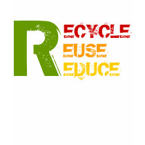 Recyceln Sie, verwenden Sie wieder, verringern Sie