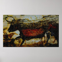 Red Bull de Lascaux Affiches