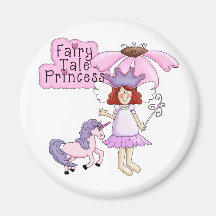 Redhead-Märchen-Prinzessin Magnete