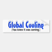 Refroidissement global, (vous avez su qu'il venait adhésifs pour voiture
