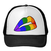 REGENBOGEN-FLAGGE RETROMÜTZE