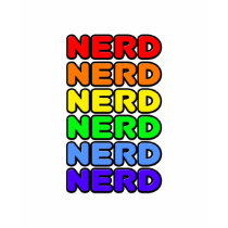 Regenbogen-Nerd