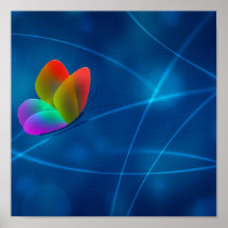 Regenbogen-Schmetterling