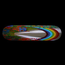 Regenbogen-Skater - Skateboard skateboards