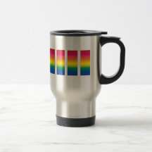 Regenbogen-Spektrum-Blöcke Kaffeehaferl