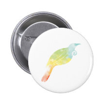 Regenbogen-Wasser-Farbe Tui Anstecknadelbuttons