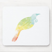Regenbogen-Wasser-Farbe Tui Mousepad
