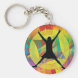 Regenbogenfeierkeychains u. -schlüsselringe schlüsselanhänger