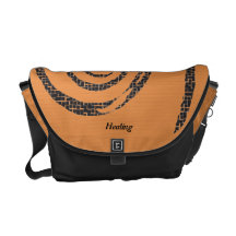 Reiki guérissant : Sac messenger à mandarine Besace