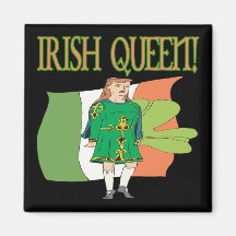 Reine irlandaise aimants