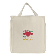 Reizende gestickte Taschen-Tasche für Mamma