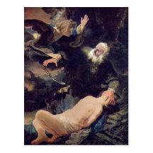 Rembrandt Harmenszoon van Rijn Rembrandt 1606-07-1 Postkarte